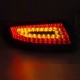 Πισινά Φανάρια Set Για Porsche Carrera 911 997 04-08 Led Κόκκινο/Φιμέ Depo