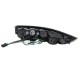 Πισινά Φανάρια Set Για Porsche Carrera 911 997 04-08 Led Κόκκινο/Φιμέ Depo