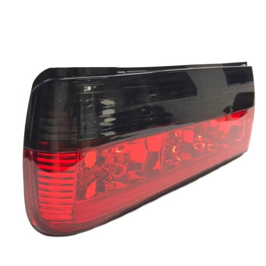 Πισινά Φανάρια Set Για Bmw 3 E30 M40 87-90 Κόκκινο/Φιμέ Carner