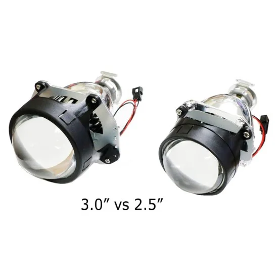 Προτζέκτορες Φαναριών Bi-Xenon Για Retrofit 3.0" H1 Χωρίς Καπάκια 2 Τεμάχια Προτζέκτορες Φαναριών Bi-Xenon Για Retrofit 3.0" H1 Χωρίς Καπάκια 2 Τεμάχια
