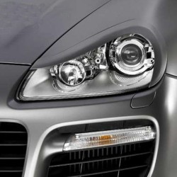 Φρυδάκια Μπροστινών Φαναριών Για Porsche Cayenne 1 Facelift 07-10 2 Τεμάχια Φρυδάκια Μπροστινών Φαναριών Για Porsche Cayenne 1 Facelift 07-10 2 Τεμάχια