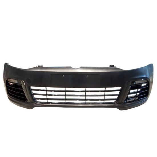 Μπροστινός Προφυλακτήρας Για VW Polo 6R 09-17 R20 Look Με Μάσκα & DRL