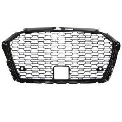 Μάσκα Για Audi A3 8V 16-20 RS3 Look Κυψελωτή Γυαλιστερό Μαύρο 1 Τεμάχιο Μάσκα Για Audi A3 8V 16-20 RS3 Look Κυψελωτή Γυαλιστερό Μαύρο 1 Τεμάχιο