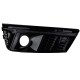 Δίχτυ Προφυλακτήρα Εμπρός Πλαινό Για Audi A4 B9 16-18 RS4 Look Γυαλιστερό Μαύρο Αριστερό & Δεξί 2 Τεμάχια