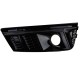 Δίχτυ Προφυλακτήρα Εμπρός Πλαινό Για Audi A4 B9 16-18 RS4 Look Γυαλιστερό Μαύρο Αριστερό & Δεξί 2 Τεμάχια