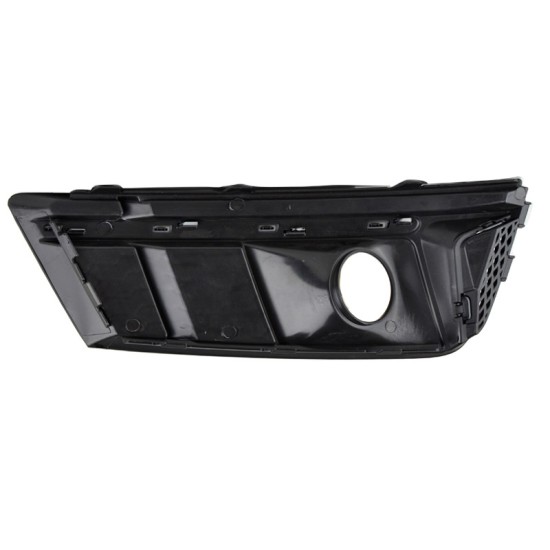 Δίχτυ Προφυλακτήρα Εμπρός Πλαινό Για Audi A4 B9 16-18 RS4 Look Γυαλιστερό Μαύρο Αριστερό & Δεξί 2 Τεμάχια