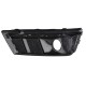 Δίχτυ Προφυλακτήρα Εμπρός Πλαινό Για Audi A4 B9 16-18 RS4 Look Γυαλιστερό Μαύρο Αριστερό & Δεξί 2 Τεμάχια