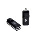 Φορτιστής Αναπτήρα Αυτοκινήτου Με 1 Θύρα Usb 1A 12/24V Μαύρος 3185