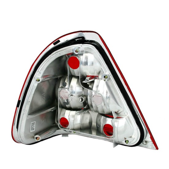 Πισινά Φανάρια Set Για Mercedes-Benz C-Class W202 93-00 Red/Crystal Eagle Eyes