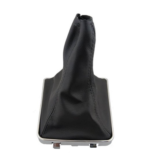 Φυσούνα Λεβιέ Ταχυτήτων Μαρκέ Για Opel Astra H 04-09 Μαύρη Με Πλαίσιο Χρωμίου GK0916