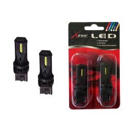 Λάμπες Led T20 W21/5W / 7443 W3X16Q Διπολικές 12 Smd 12volt Λευκές X-Tec 2 Τεμάχια Λάμπες Led T20 W21/5W / 7443 W3X16Q Διπολικές 12 Smd 12volt Λευκές X-Tec 2 Τεμάχια