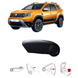 Κονσόλα Χειροφρένου Τεμπέλης Armster OE1 TR Limited Με Usb Για Dacia Duster 2018+ Χωρίς Εργοστασιακό Τεμπέλη Μαύρο Χρώμα Με Κόκκινη ραφή