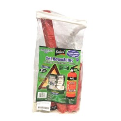 Σετ Ασφαλείας Αυτοκινήτου / Σετ ΚΤΕΟ 3 Τεμάχια Σε Θήκη Με Φερμουάρ Τρίγωνο, Φαρμακείο, Πυροσβεστήρας 1Kg Guard 01908