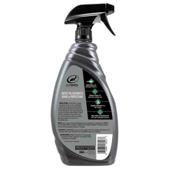 Καθαριστικό Σπρέι Χωρίς Νερό 3 Σε 1 Ceramic Detailer Turtle Wax 500ml 53354