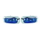 Προβολείς Universal 125x46mm H3 12V 55W LA-1100 16031 Μπλε/Χρώμιο 2 Τεμάχια