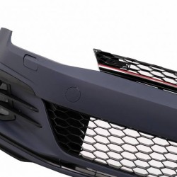 Μπροστινός Προφυλακτήρας Για VW Golf VII (7.5) 17-20 Facelift Με Led Προβολείς Ομίχλης GTI Look & Μάσκα
