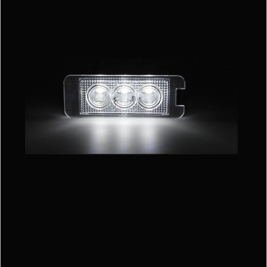 Led Φαναράκια Πινακίδας 3 LED High Power Για VW Golf / Polo / Scirocco / Passat / Beetle / Lupo Canbus Ζευγάρι 2 Τεμάχια