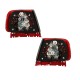 Πισινά Φανάρια Set Για Audi A4 B5 94-00 Κόκκινο/Crystal Depo