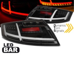 Πισινά Φανάρια Set Για Audi TT 8J 06-14 Led Bar Dynamic Μαύρα Sonar Πισινά Φανάρια Set Για Audi TT 8J 06-14 Led Bar Dynamic Μαύρα Sonar