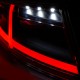 Πισινά Φανάρια Set Για Audi TT 8J 06-14 Led Bar Dynamic Μαύρα Sonar
