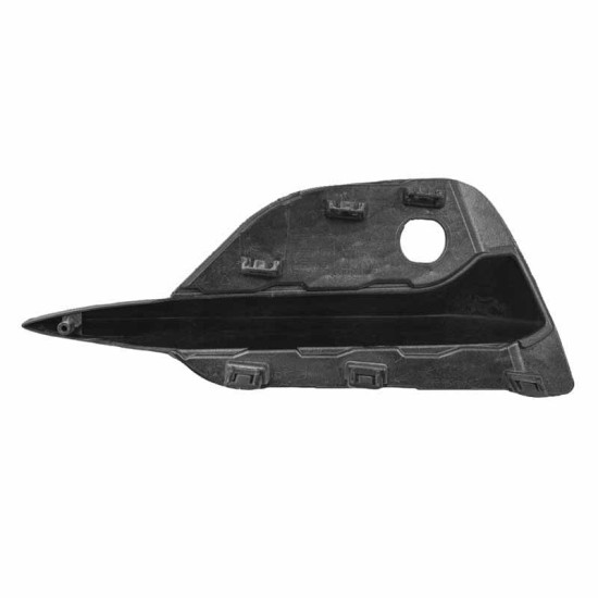 Δίχτυ Προφυλακτήρα Εμπρός Πλαινό Για Nissan Qashqai J11 17+ Με PDC Ασημί / Μαύρο Αριστερό 1 Τεμάχιο