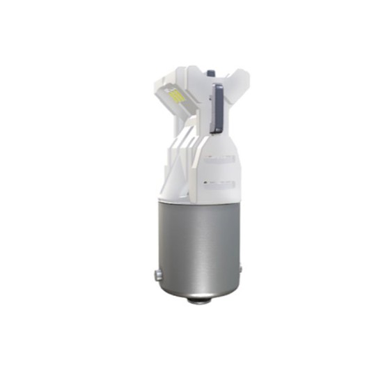 Λάμπες Led Για Φλας P21W BA15S Πορτοκαλί 12volt 1.3 watt Osram 7506DYP-02B 2 Τεμάχια