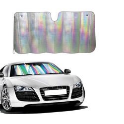 Ηλιοπροστασία Παρμπρίζ Αλουμινίου Laser Ιριδίζουσα Large Feral 145 x70 cm Ηλιοπροστασία Παρμπρίζ Αλουμινίου Laser Ιριδίζουσα Large Feral 145 x70 cm