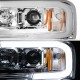Μπροστινά Φανάρια Set Για Dodge Ram 02-06 DRL Tube Lights Χρωμίου H1/H1 Manual Sonar