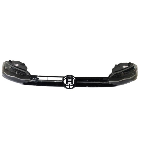 Μάσκα Για Vw Polo AW 17+ R-Line Look Κυψελωτή Με Ασημί Σιρίτι 1 Τεμάχιο
