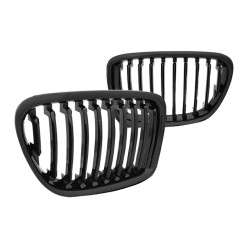 Καρδιές Μάσκας Για Bmw X1 E84 09-12 Μαύρο Γυαλιστερό 2 Τεμάχια Καρδιές Μάσκας Για Bmw X1 E84 09-12 Μαύρο Γυαλιστερό 2 Τεμάχια