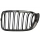 Καρδιές Μάσκας Για Bmw X3 F25 LCI 14-17 / X4 F26 14-17 M4 Look Με Διπλή Γρίλια Μαύρο Γυαλιστερό Με 7 Γρίλιες 2 Τεμάχια