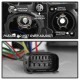 Μπροστινά Φανάρια Set Για Bmw 3 F30 / F31 11-15 3D Angel Eyes Μαύρα H7/H7 Με Μοτέρ Sonar