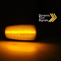 Πλαϊνά Φλας Φτερού Για Citroen Saxo / Berlingo / Xsara / Jumpy / Peugeot 406 Led Dynamic Φιμέ 2 Τεμάχια Πλαϊνά Φλας Φτερού Για Citroen Saxo / Berlingo / Xsara / Jumpy / Peugeot 406 Led Dynamic Φιμέ 2 Τεμάχια