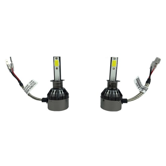 Λάμπες Led H1 C12 12/24Volt 36watt 5500lm 6000k 2 Τεμάχια