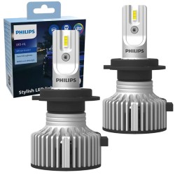 Λάμπες Led H7 Philips Ultinon Pro3021 12V 24V 20W 6000K 1800lm 11972U3021X2 2 Τεμάχια
