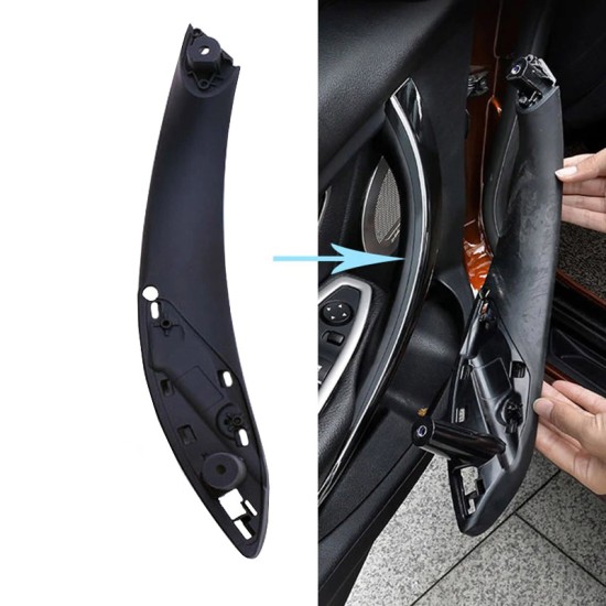 Χειρολαβή Πόρτας Εσωτερική Για Bmw 3 F30 / F31 11-18 Εμπρός Αριστερά 1 Τεμάχιο Μαύρο