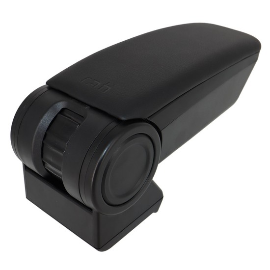 Κονσόλα Χειροφρένου Τεμπέλης Με Βάση Armster 3 Vegan Leather Για Seat Leon 2020+ Μαύρο Χρώμα Σετ 2  Τεμάχια