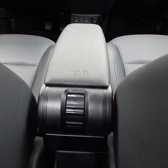 Κονσόλα Χειροφρένου Τεμπέλης Με Βάση Armster 3 Vegan Leather VW Golf VI (6) 08-11 Μαύρο Χρώμα Σετ 2 Τεμάχια
