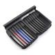 Καρδιές Μάσκας Για Bmw 3 E30 82-94 Tri-Color Γυαλιστερό Μαύρο 1 Τεμάχιο