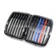 Καρδιές Μάσκας Για Bmw 3 E30 82-94 Tri-Color Γυαλιστερό Μαύρο 1 Τεμάχιο
