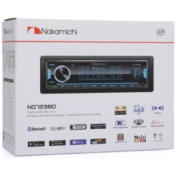 Radio Usb / Bluetooth / Aux Nakamichi Universal 1DIN  Με Οθόνη 4.3" & Αποσπώμενη Πρόσοψη R-ΝQ723ΒD