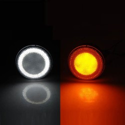 Μπροστινά Φλας Για Jeep Wrangler JK 07-18 Φιμέ Led 2 Τεμάχια Μπροστινά Φλας Για Jeep Wrangler JK 07-18 Φιμέ Led 2 Τεμάχια