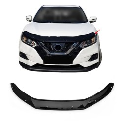Ανεμοθραύστης / Αντιανεμικό Καπό Για Nissan Qashqai 2017-2021 Μαύρο Χρώμα