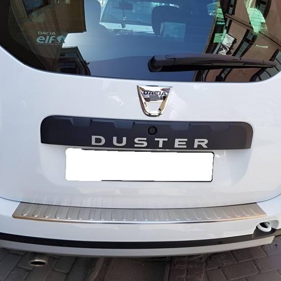 Προστατευτικό Πίσω Προφυλακτήρα Για Dacia Duster 10-17 "Wide Model"  Από Ανοξείδωτο Ατσάλι (Steel)