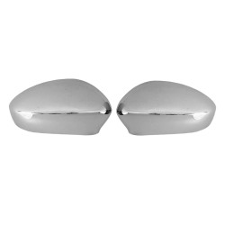 Καπάκια Καθρεφτών Χρωμίου Για Fiat Grande Punto 2005-2012 2 Τεμάχια
