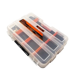 Εργαλειοθήκη Αυτοκινήτου Διάφανη Με Ρυθμιζόμενα Χωρίσματα 22.4x16.4x6cm Tactix 320042 Εργαλειοθήκη Αυτοκινήτου Διάφανη Με Ρυθμιζόμενα Χωρίσματα 22.4x16.4x6cm Tactix 320042