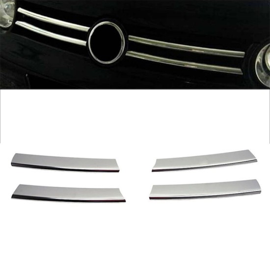 Διακοσμητικά Μάσκας Χρωμίου Για VW Golf IV (4) 98-04 4 Τεμάχια