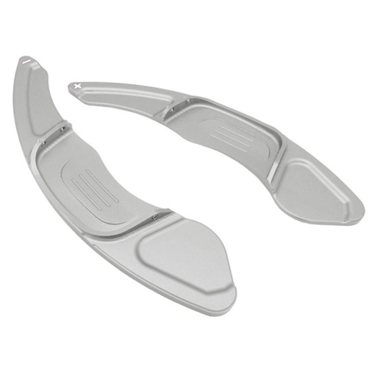 Paddles Shift Αλουμινίου Για VW Scirocco14-20 Ασημί 2 Τεμάχια