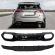 Diffuser Πίσω Προφυλακτήρα Για Mercedes-Benz A-Class W177 19+ Hatchback A45 Amg Look