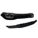 Diffuser Πίσω Προφυλακτήρα Για Mercedes-Benz A-Class W177 19+ Hatchback Amg Look Με Μπούκες Χρωμίου